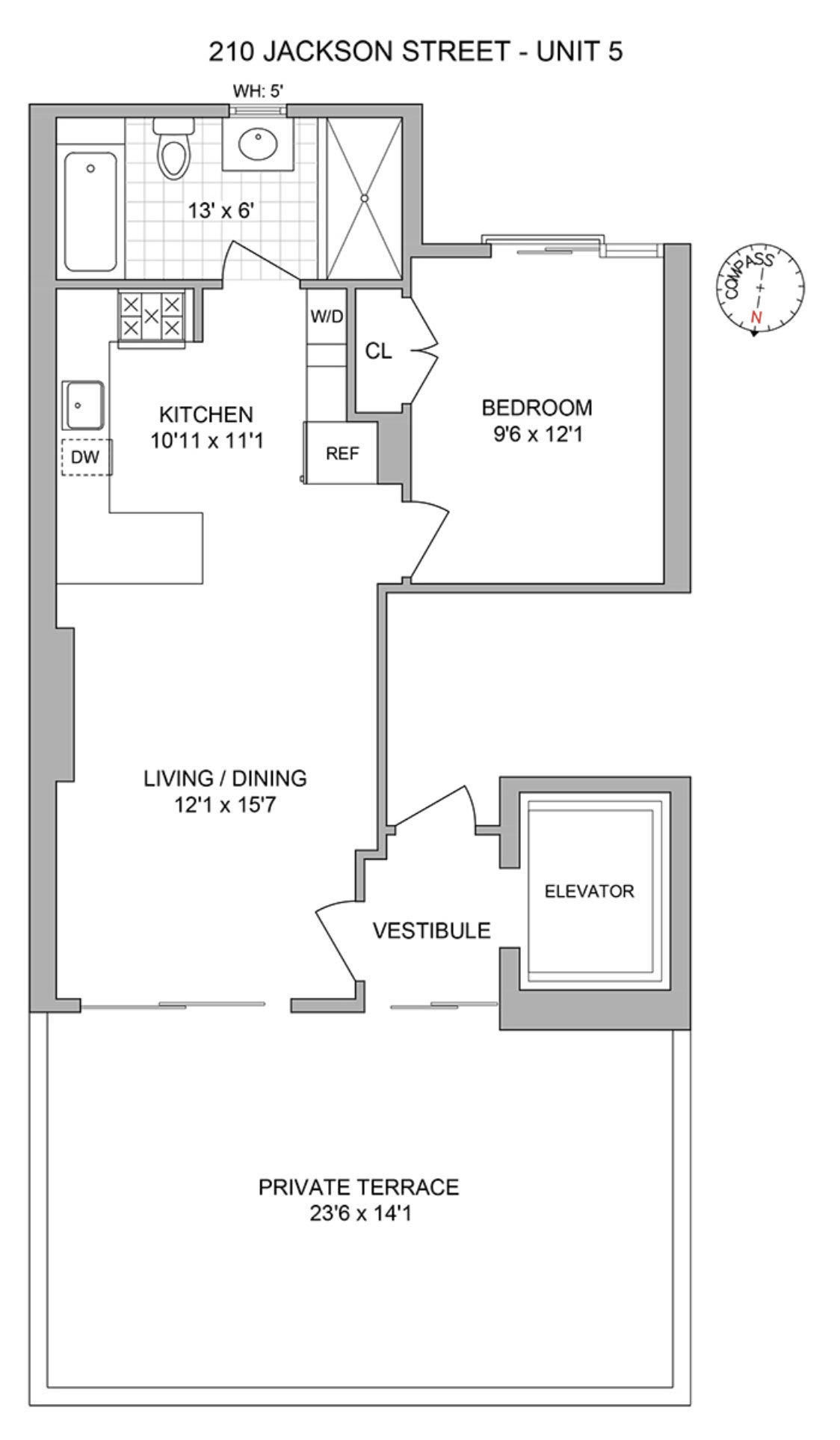 210 Jackson Street, Unit 5A Brooklyn, NY 11211 - Photo 6 of 6