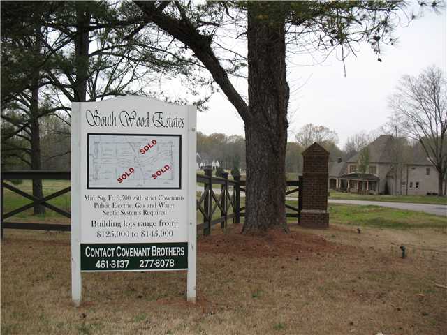 1190 Poplar Acres Road Piperton, TN 38017 - Photo 2 of 10 South Wood Estates is small subdivision off Hwy 196 just inside Piperton. Come see where you can build your dream home. Low taxes in Fayette! Homes to be at least 3,300 sf.....
