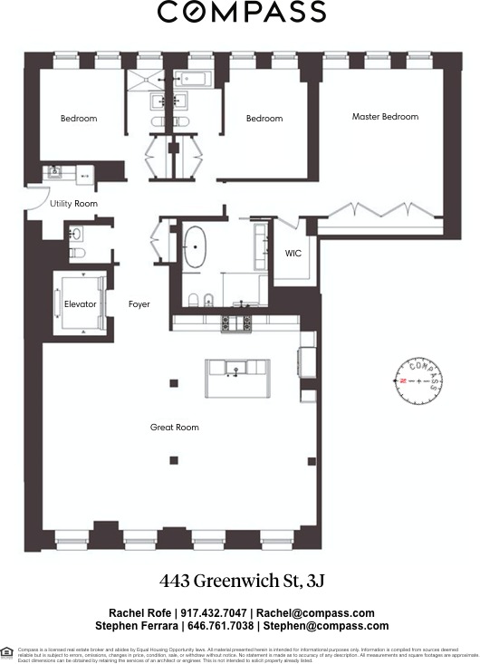 443 Greenwich Street, Unit 3J Manhattan, NY 10013 - Photo 9 of 9