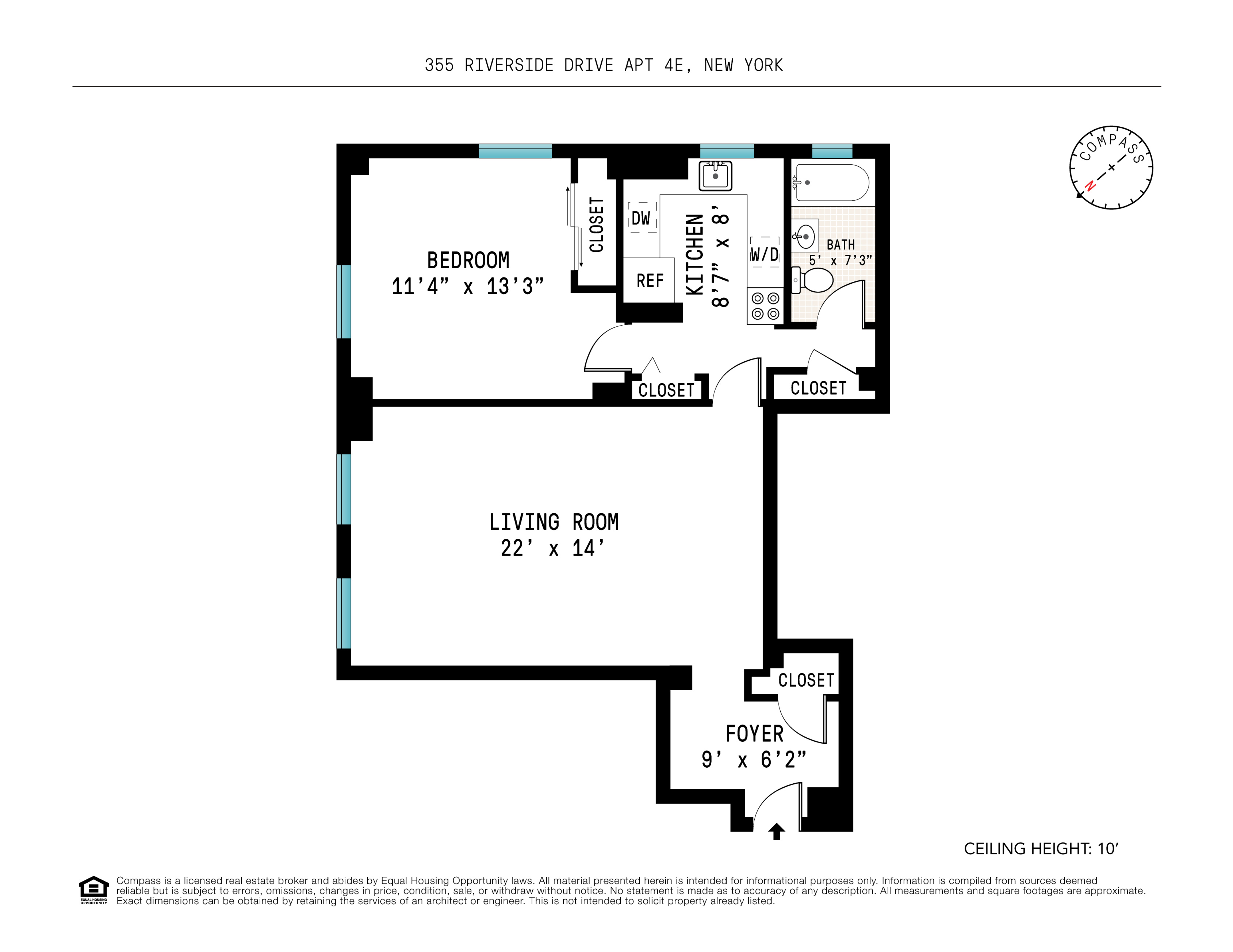 355 Riverside Drive, Unit 4E Manhattan, NY 10025 - Photo 8 of 8