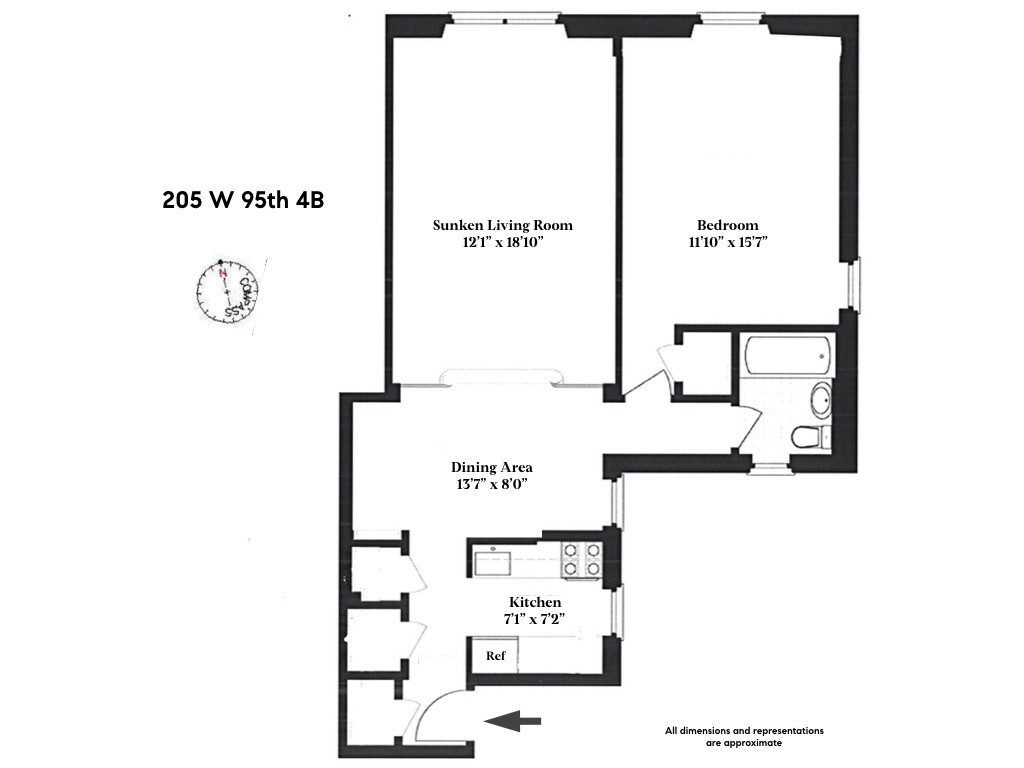 205 West 95th Street, Unit 4B Manhattan, NY 10025 - Photo 7 of 7