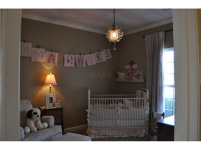 The second bedroom makes a perfect nursery.