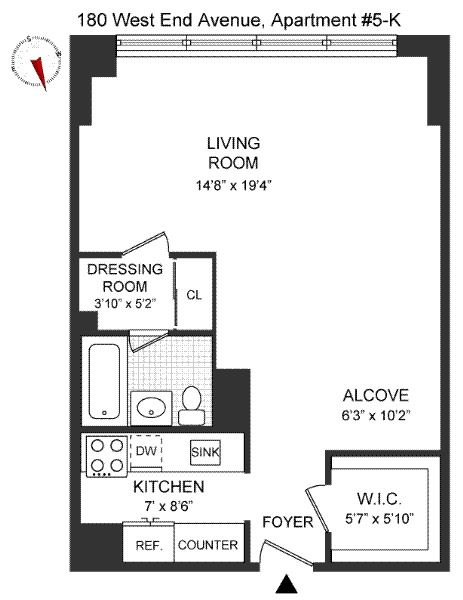 180 West End Avenue, Unit #5K Manhattan, NY 10023 - Photo 7 of 7