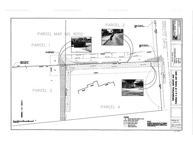 0 Arroyo Drive Encinitas, CA 92024 - Photo 10 of 10 Survey of easement.