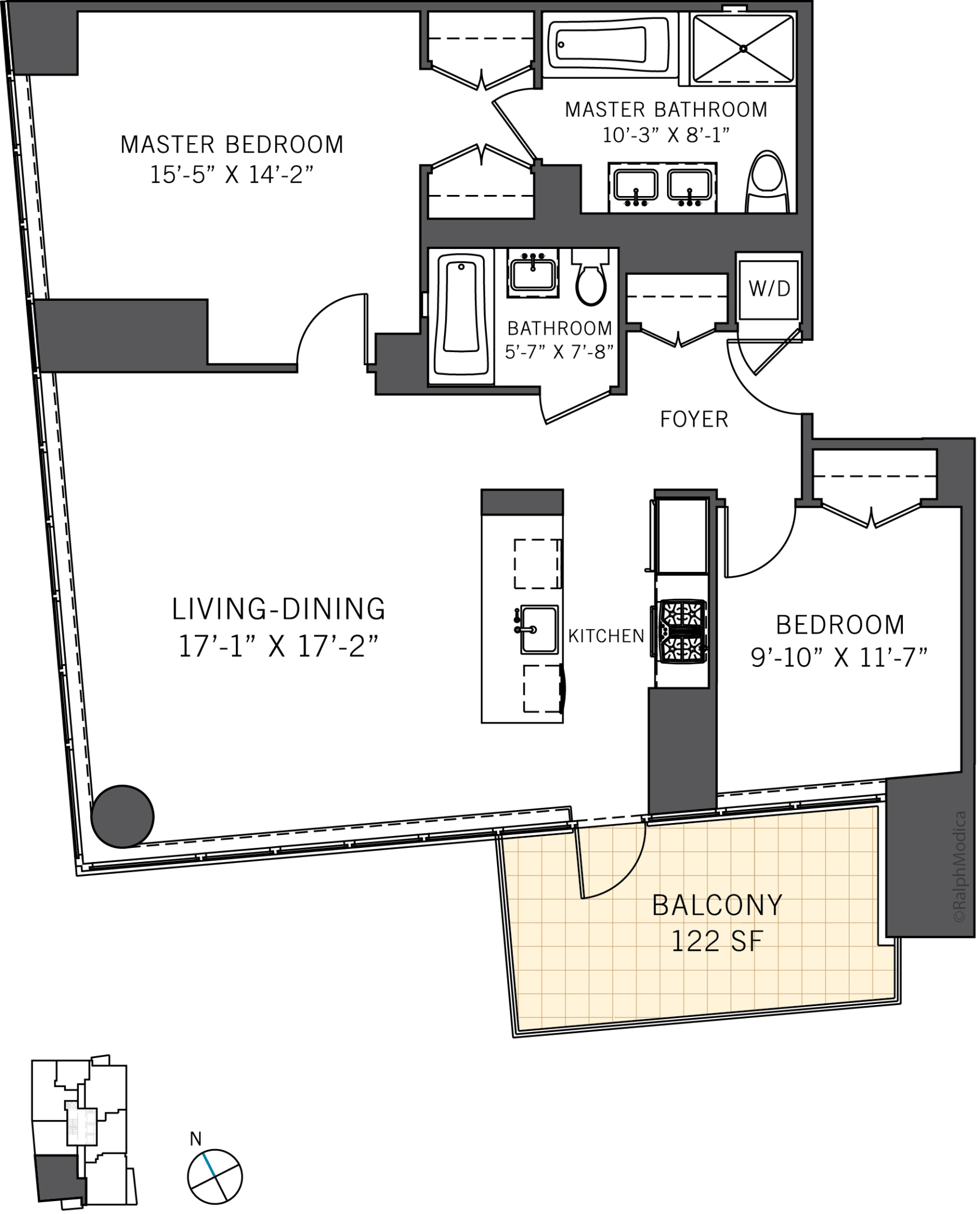 1 Northside Piers, Unit 25D Brooklyn, NY 11249 - Photo 19 of 19