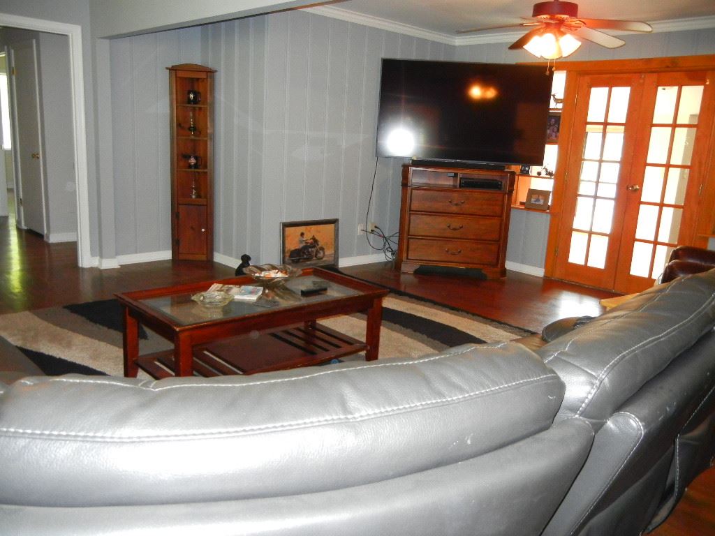 6137 Ivanhoe Road Bartlett, TN 38134 - Photo 7 of 24 Hardwood floors, double doors leads to office or bonus