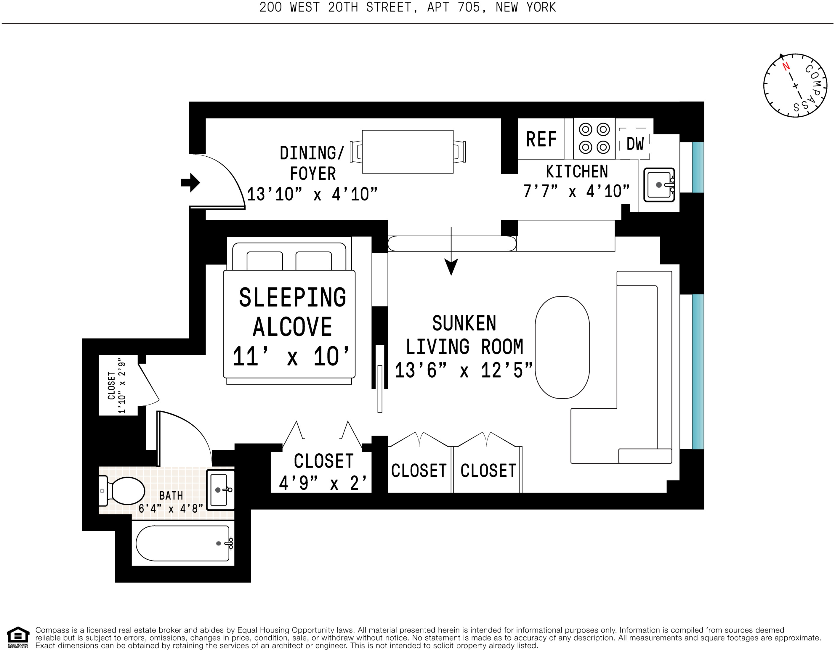 200 West 20th Street, Unit 705 Manhattan, NY 10011 - Photo 11 of 11