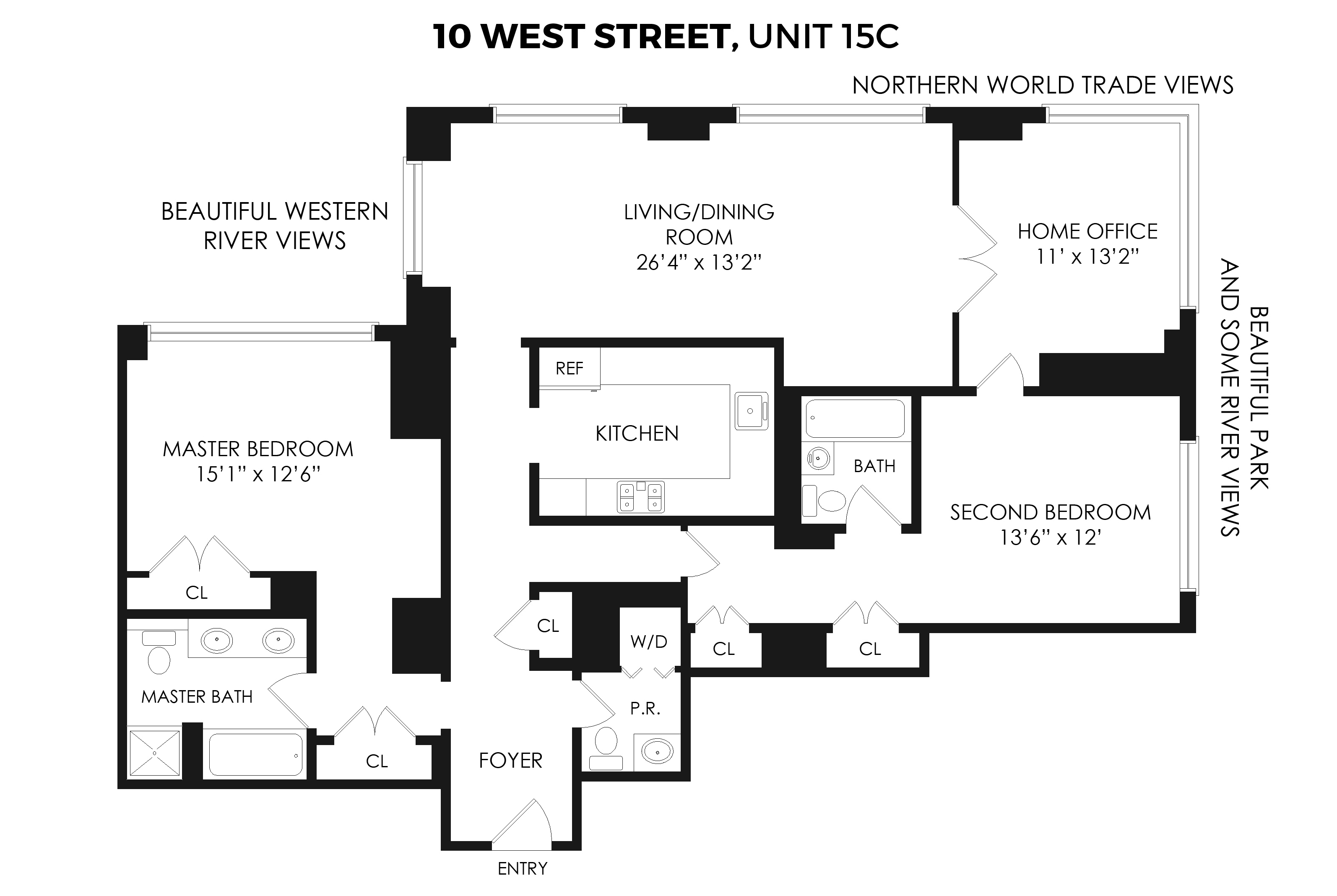 10 West Street, Unit 15C Manhattan, NY 10004 - Photo 8 of 8
