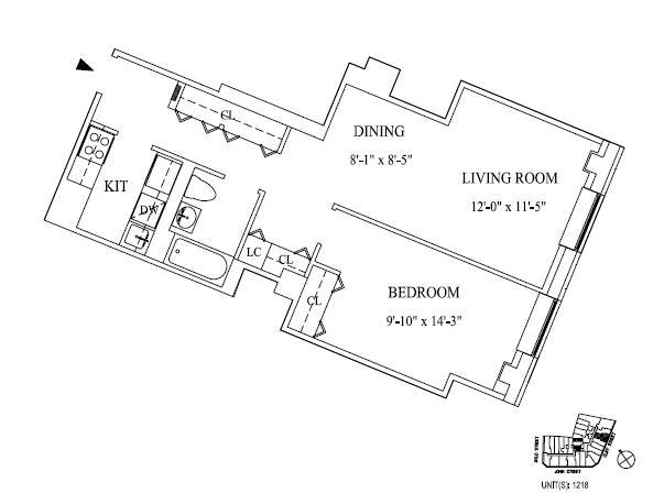 99 John Street, Unit 1218 Manhattan, NY 10038 - Photo 2 of 2