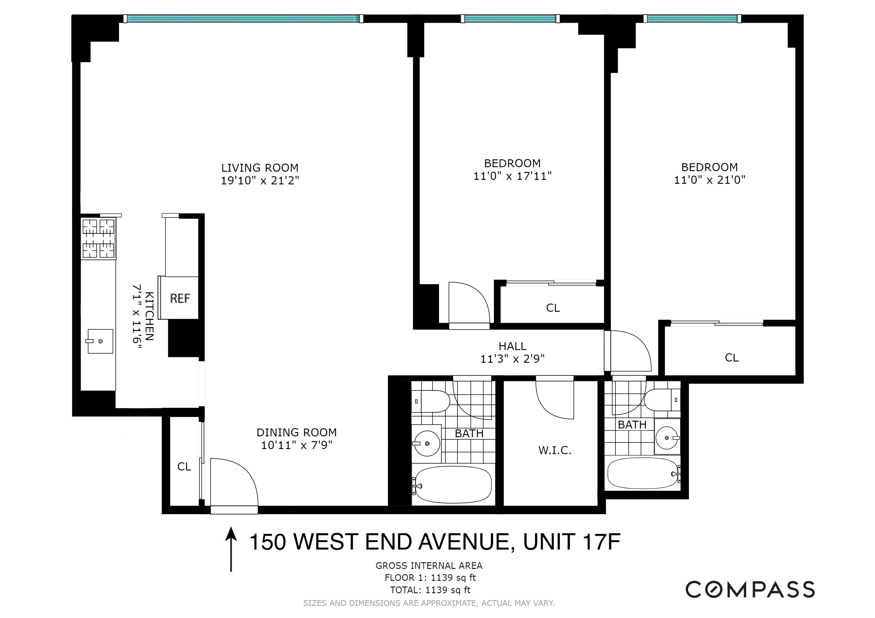 150 West End Avenue, Unit 17F Manhattan, NY 10023 - Photo 12 of 12