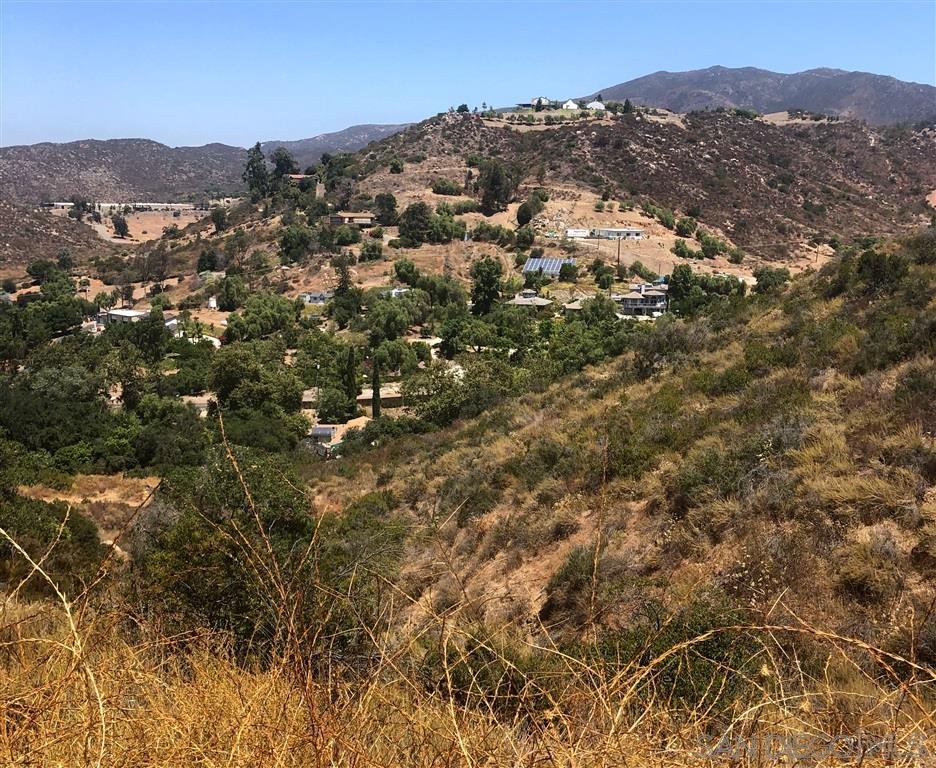 Jamul Drive Jamul, CA 91935 - Photo 10 of 12 looking down on property to the right and to the easement.