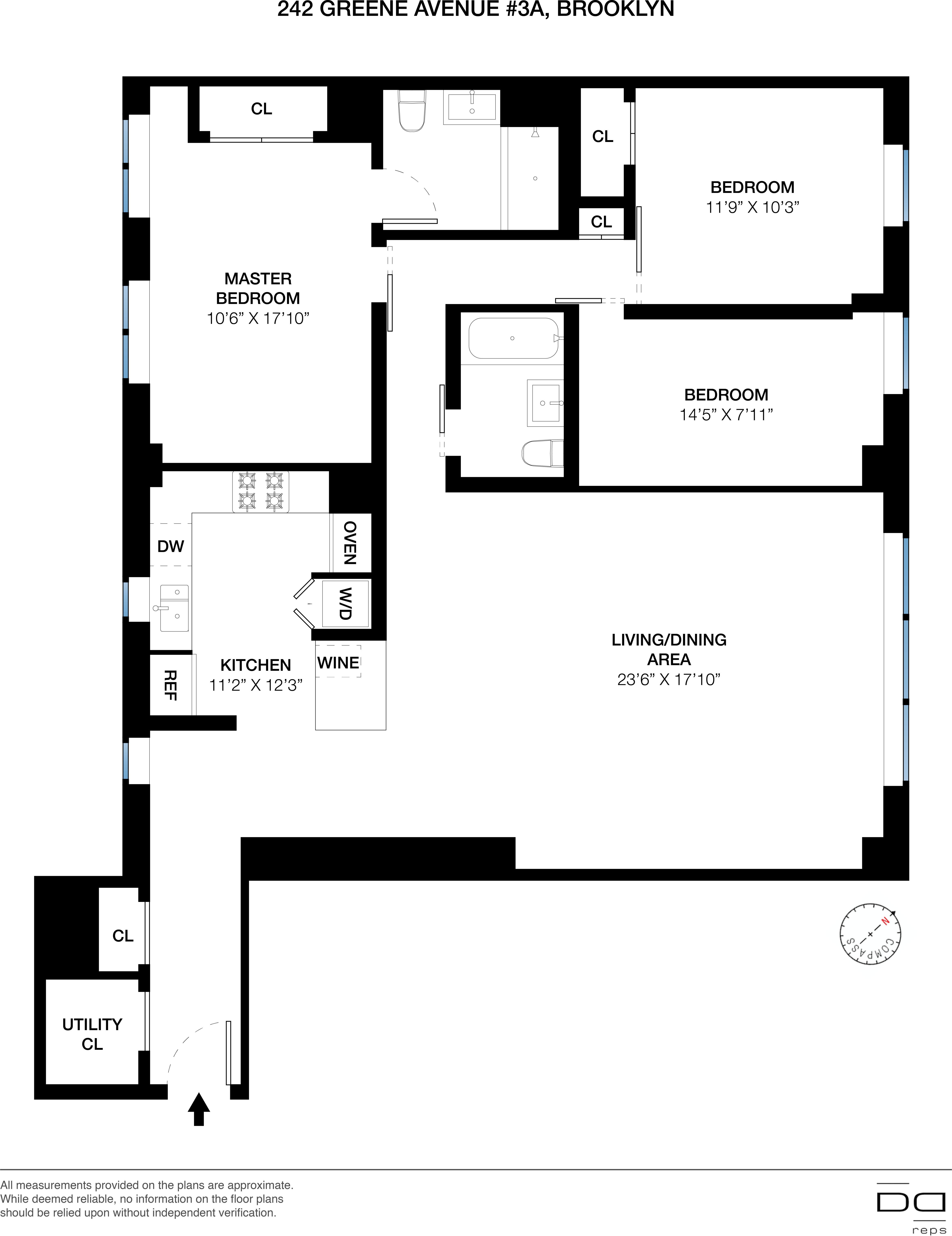 242 Greene Avenue, Unit 3A Brooklyn, NY 11238 - Photo 9 of 9
