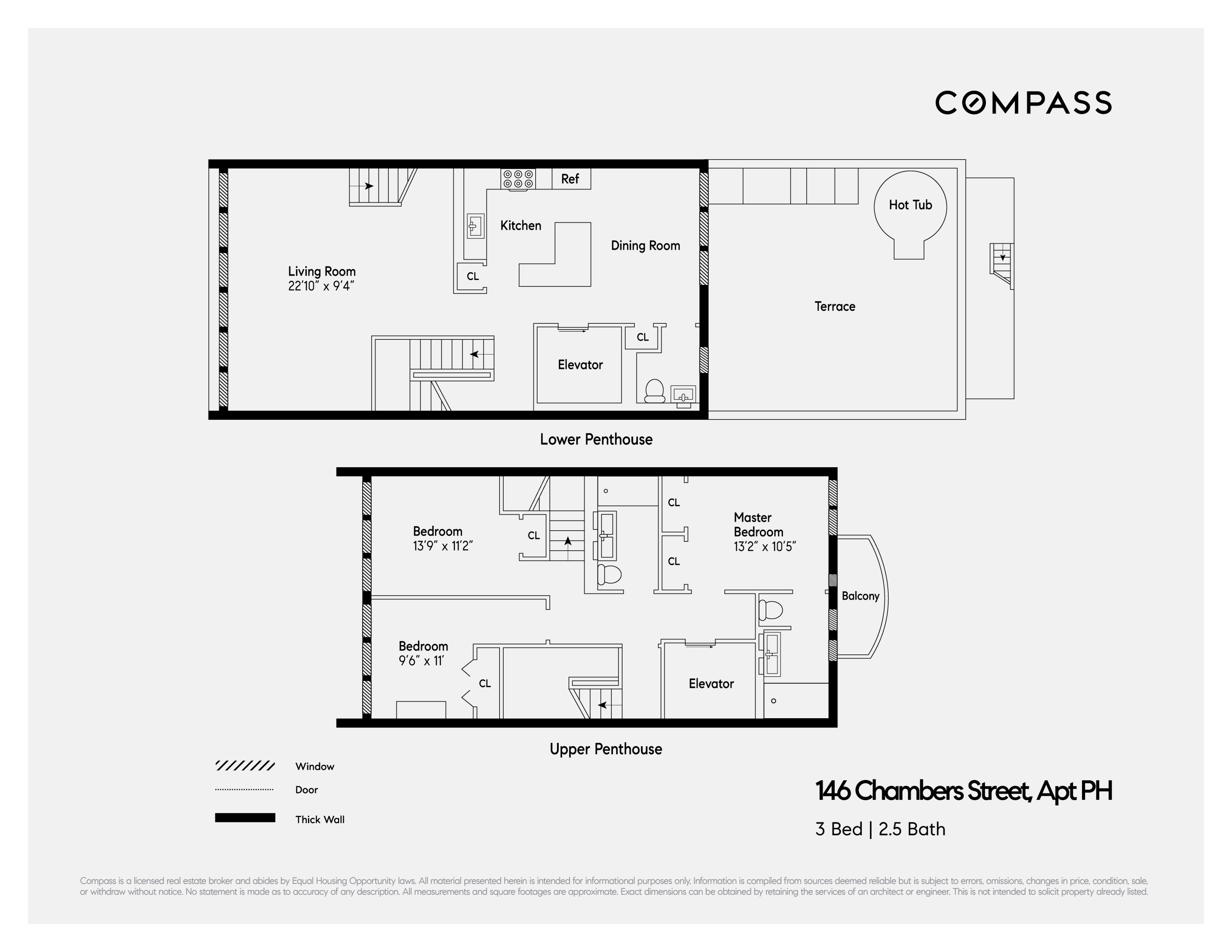 146 Chambers Street, Unit PH Manhattan, NY 10007 - Photo 11 of 11