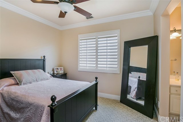 46 Rolling Ridge Rancho Santa Margarita, CA 92688 - Photo 16 of 26 Bedroom 2 has it's own sink and the Jack-and-Jill shower area.
