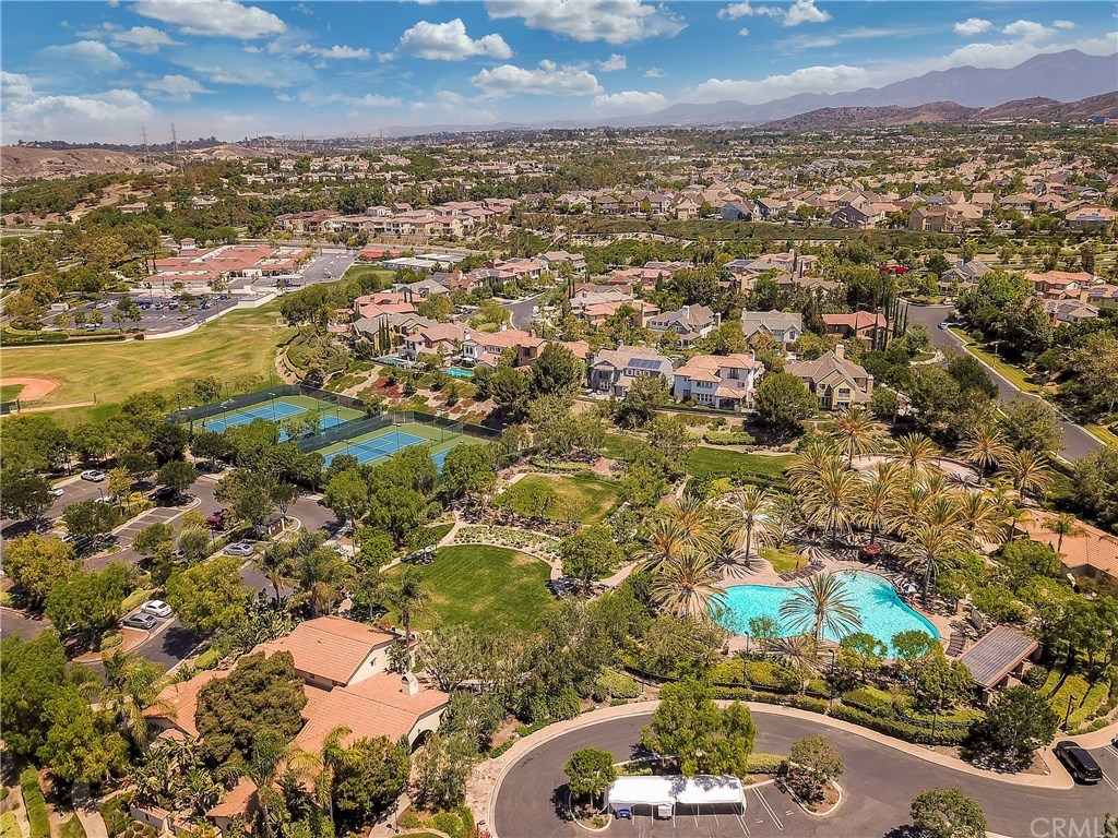 9 Wickford Lane Ladera Ranch, CA 92694 - Photo 46 of 55 Arial view of the Avendale Clubhouse featuring tennis courts available to all residents of Ladera Ranch.