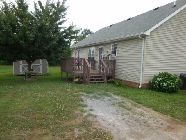 3 Meredeth Lynn Road Fayetteville, TN 37334 - Photo 23 of 24 Back porch/deck from driveway