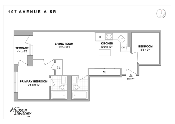 107 Avenue A, Unit 5R Manhattan, NY 10009 - Photo 10 of 10