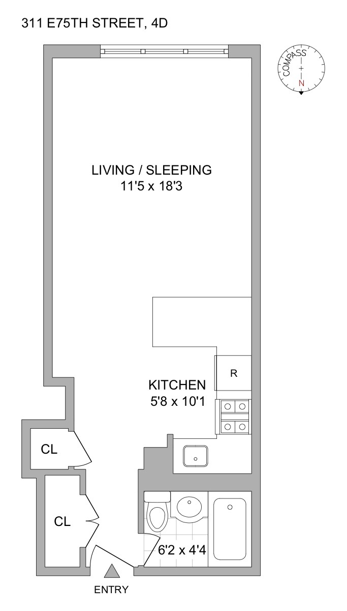 311 East 75th Street, Unit 4D Manhattan, NY 10021 - Photo 5 of 5