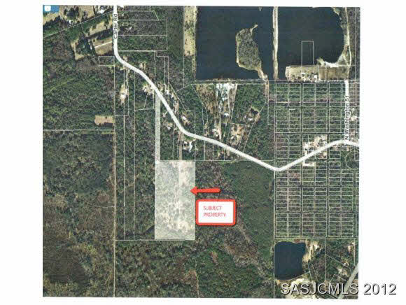 1875 Carter Road St. Augustine, FL 32084 - Photo 1 of 1 Aerial