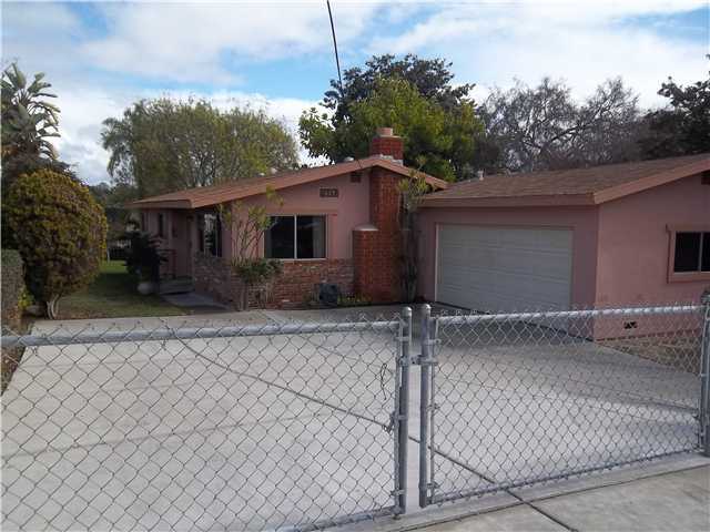 639 Grapevine Road Vista, CA 92083 - Photo 6 of 22 Double gate into driveway