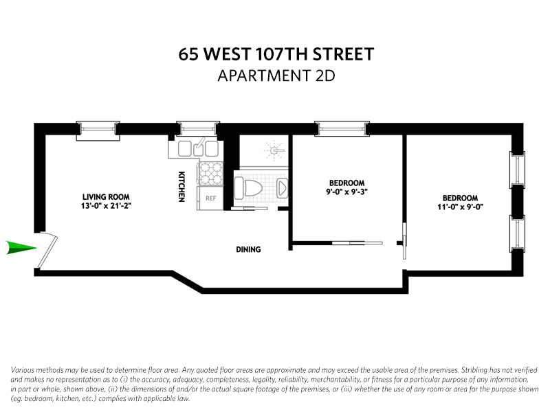 65 West 107th Street, Unit 2D Manhattan, NY 10025 - Photo 9 of 9