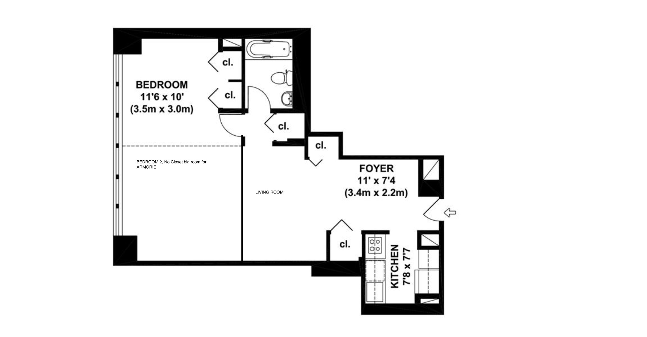 301 East 45th Street, Unit 3F Manhattan, NY 10017 - Photo 6 of 6