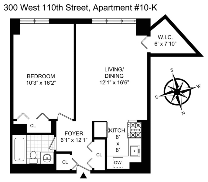 300 West 110th Street, Unit 10K Manhattan, NY 10026 - Photo 5 of 5
