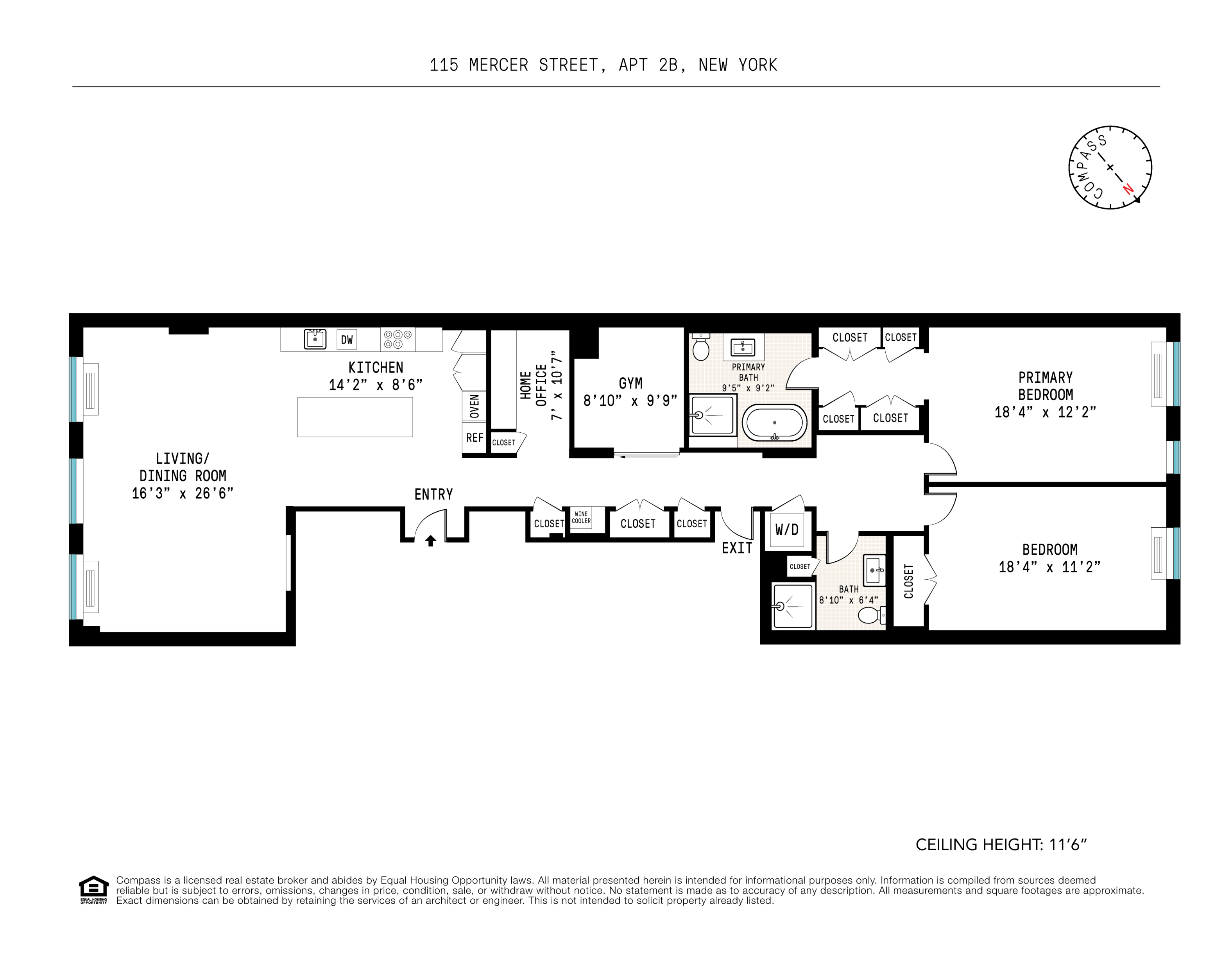115 Mercer Street, Unit 2B Manhattan, NY 10012 - Photo 12 of 12