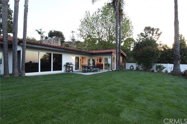 12 Harbor Sight Drive Rolling Hills Estates, CA 90274 - Photo 34 of 56 Another view of this beautifu, tranquil home from the back yard. Home has pretty tile roof, too!