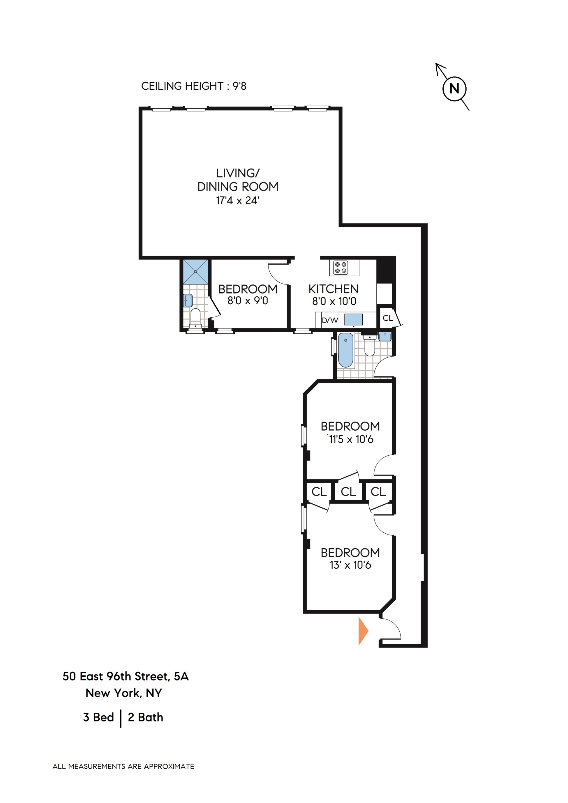 50 East 96th Street, Unit 5A Manhattan, NY 10128 - Photo 8 of 8