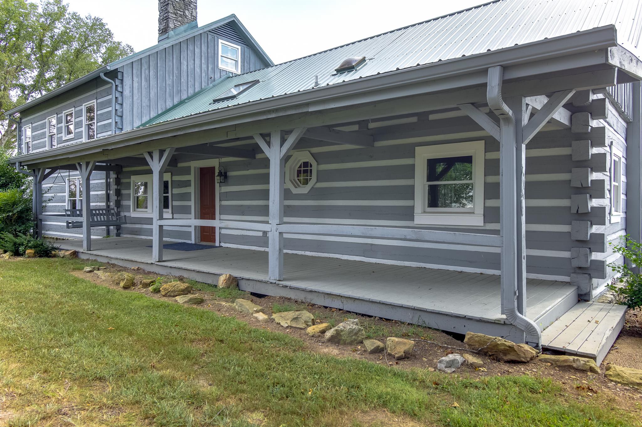 294 Ed Harris Road Ashland City, TN 37015 - Photo 4 of 45 FRONT PORCH WITH SWING