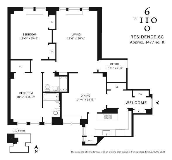 610 West 110th Street, Unit 6C Manhattan, NY 10025 - Photo 11 of 11