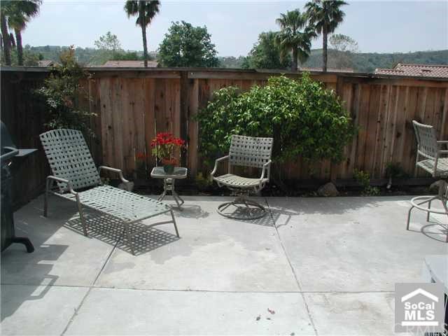 37 Pinzon Rancho Santa Margarita, CA 92688 - Photo 1 of 1 Fenced Backyard