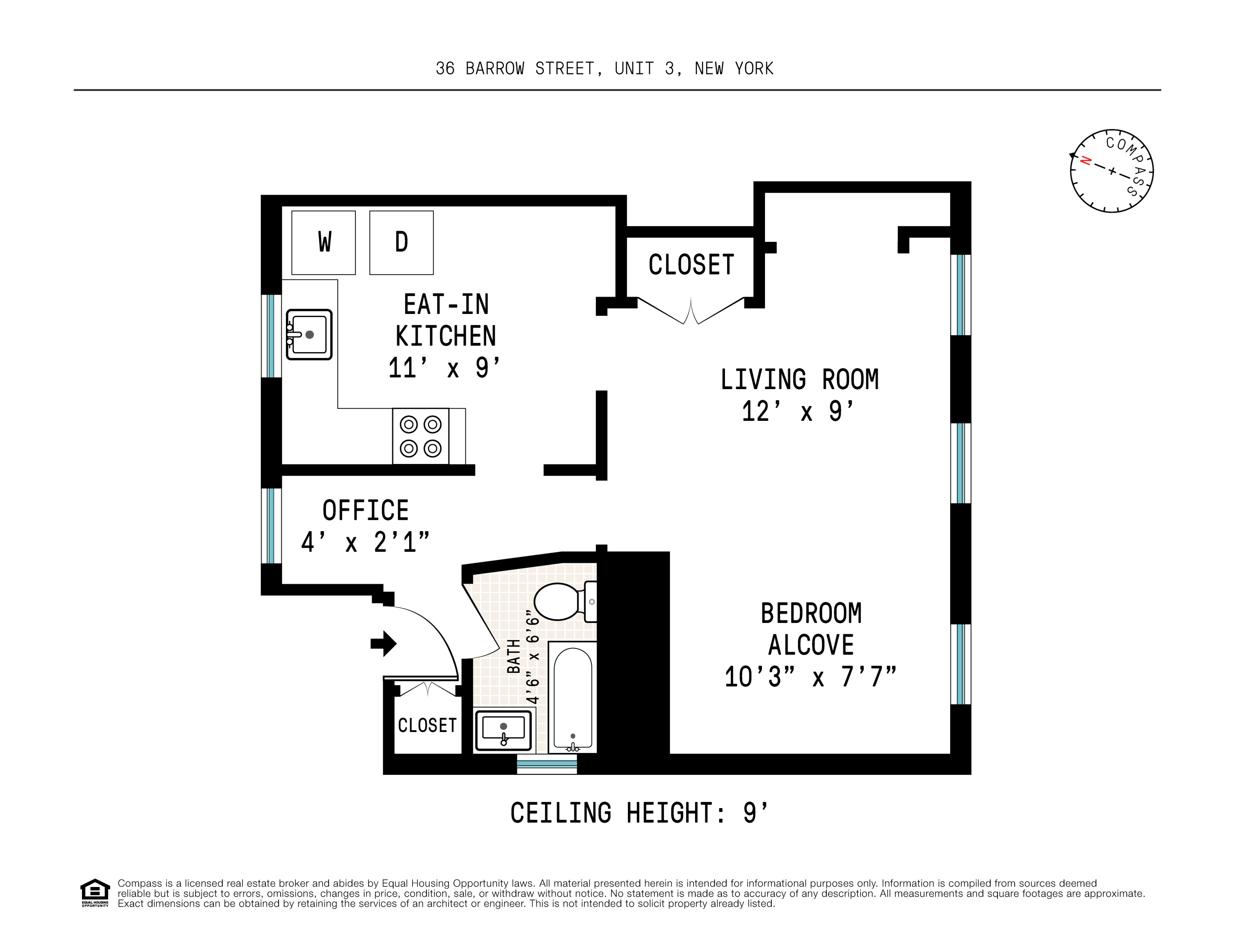 36 Barrow Street, Unit 3 Manhattan, NY 10014 - Photo 2 of 2