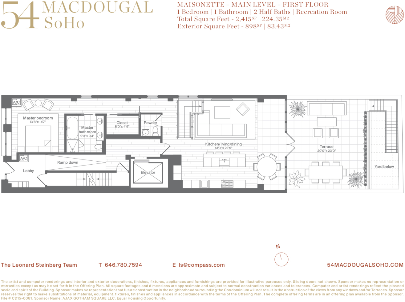 54 Macdougal Street, Unit Maisonette Manhattan, NY 10012 - Photo 11 of 12