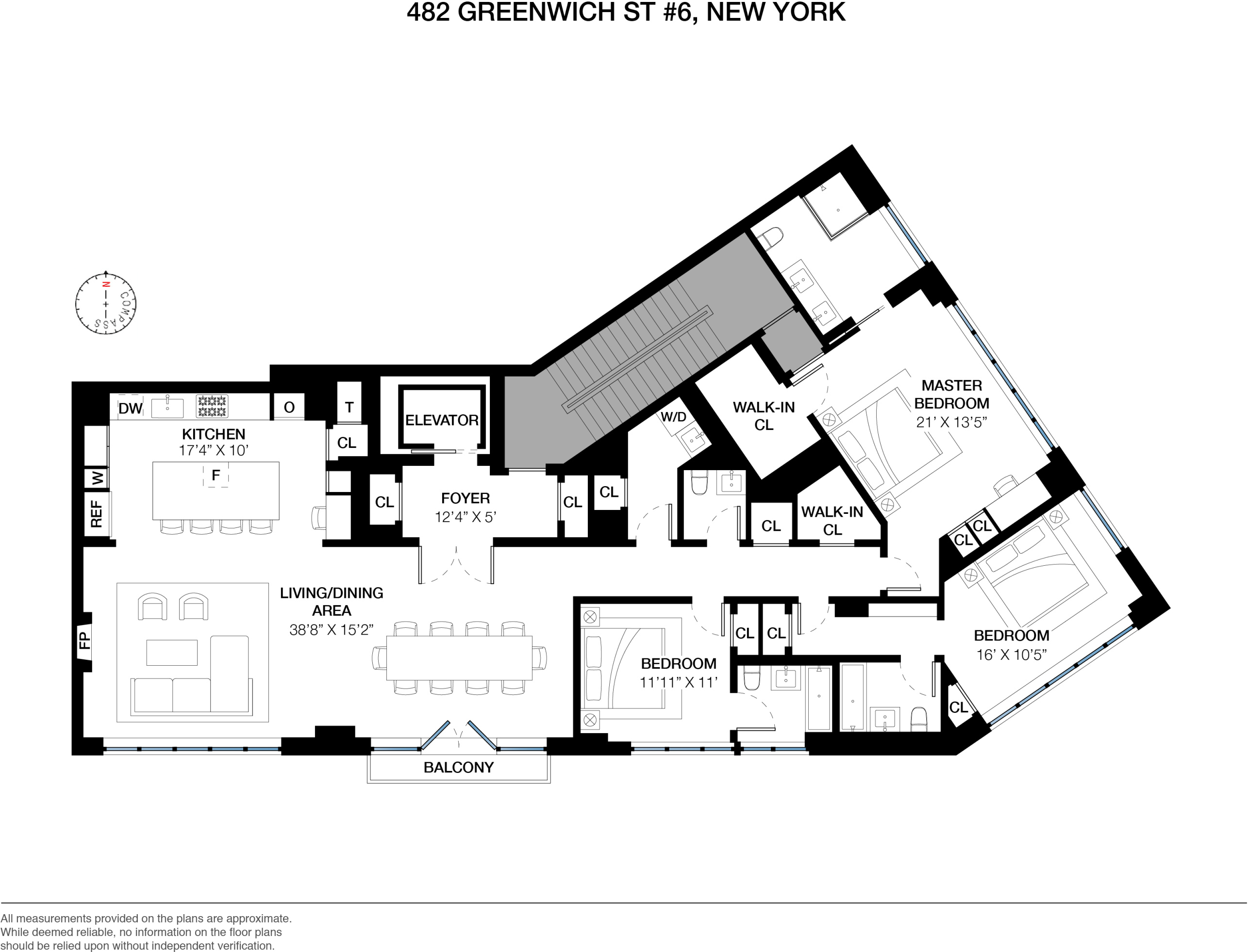 482 Greenwich Street, Unit 6 Manhattan, NY 10013 - Photo 19 of 20