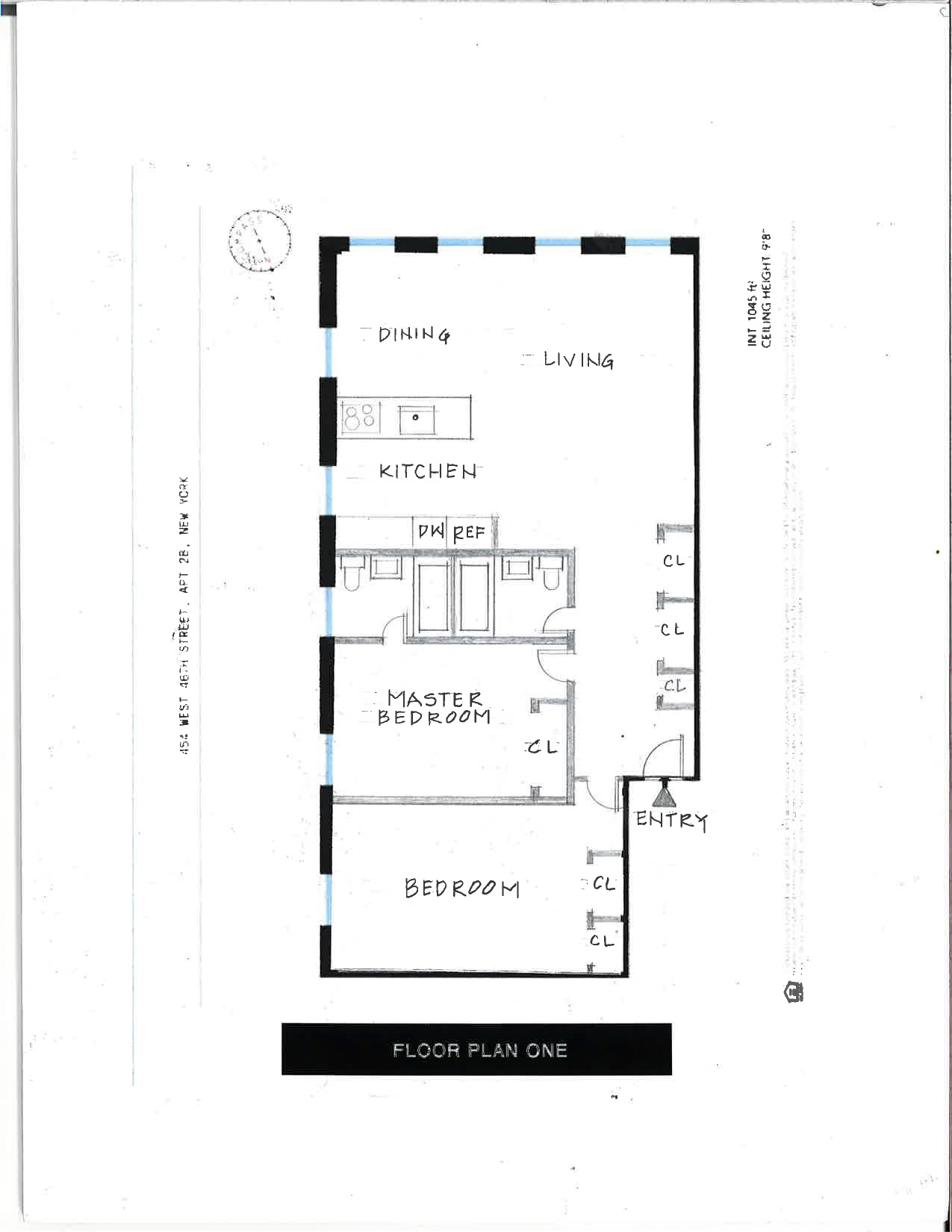 454 West 46th Street, Unit 2BS Manhattan, NY 10036 - Photo 9 of 11