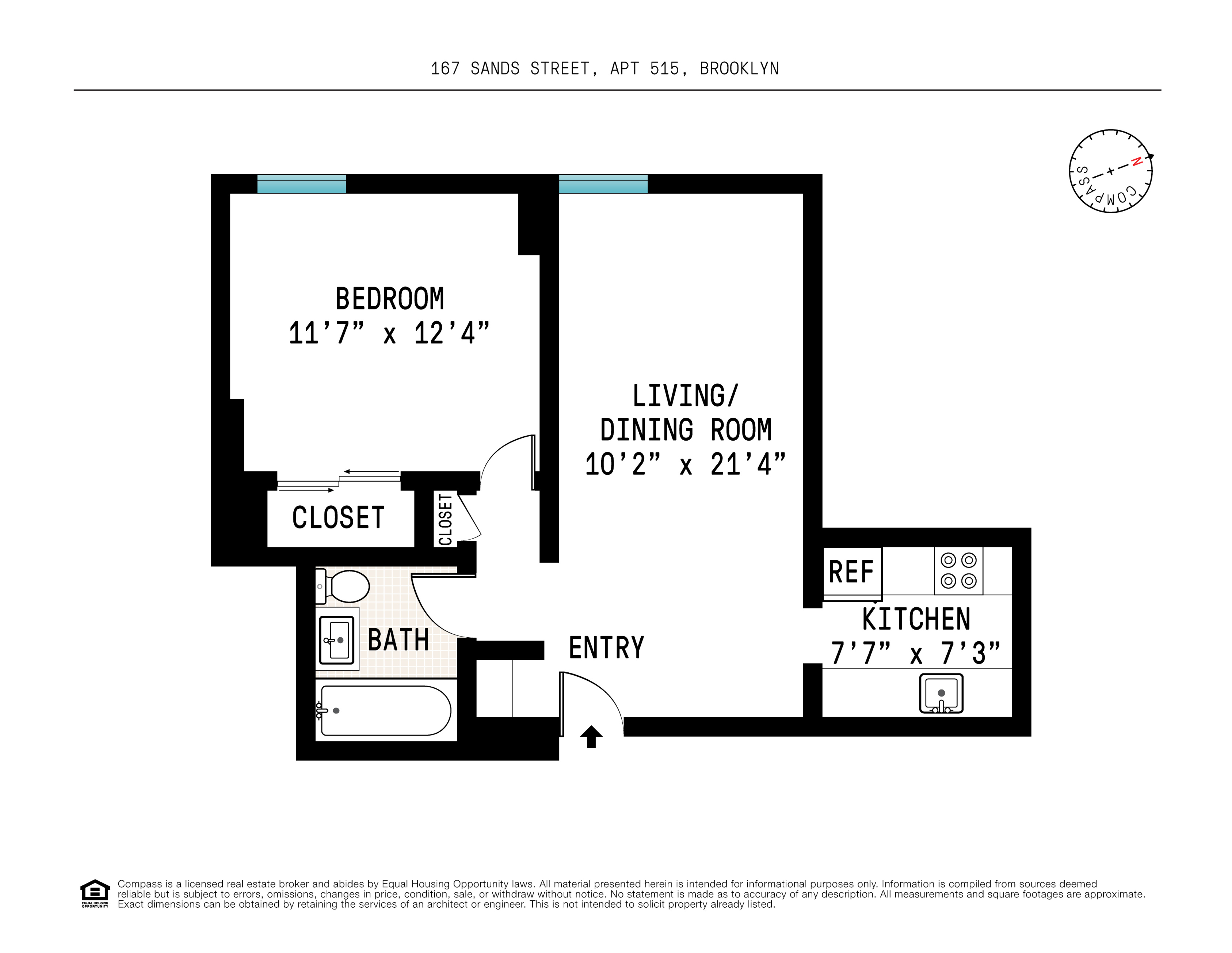 167 Sands Street, Unit 515 Brooklyn, NY 11201 - Photo 6 of 6