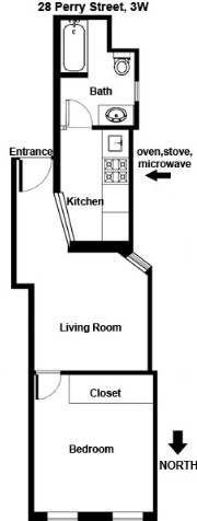 28 Perry Street, Unit 3W Manhattan, NY 10014 - Photo 7 of 7