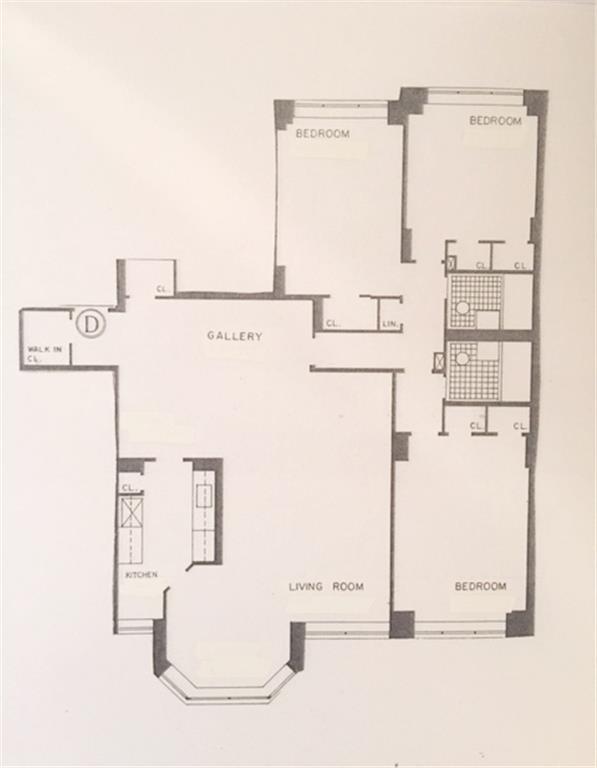 155 East 76th Street, Unit 10D Manhattan, NY 10021 - Photo 11 of 11 FloorPlan