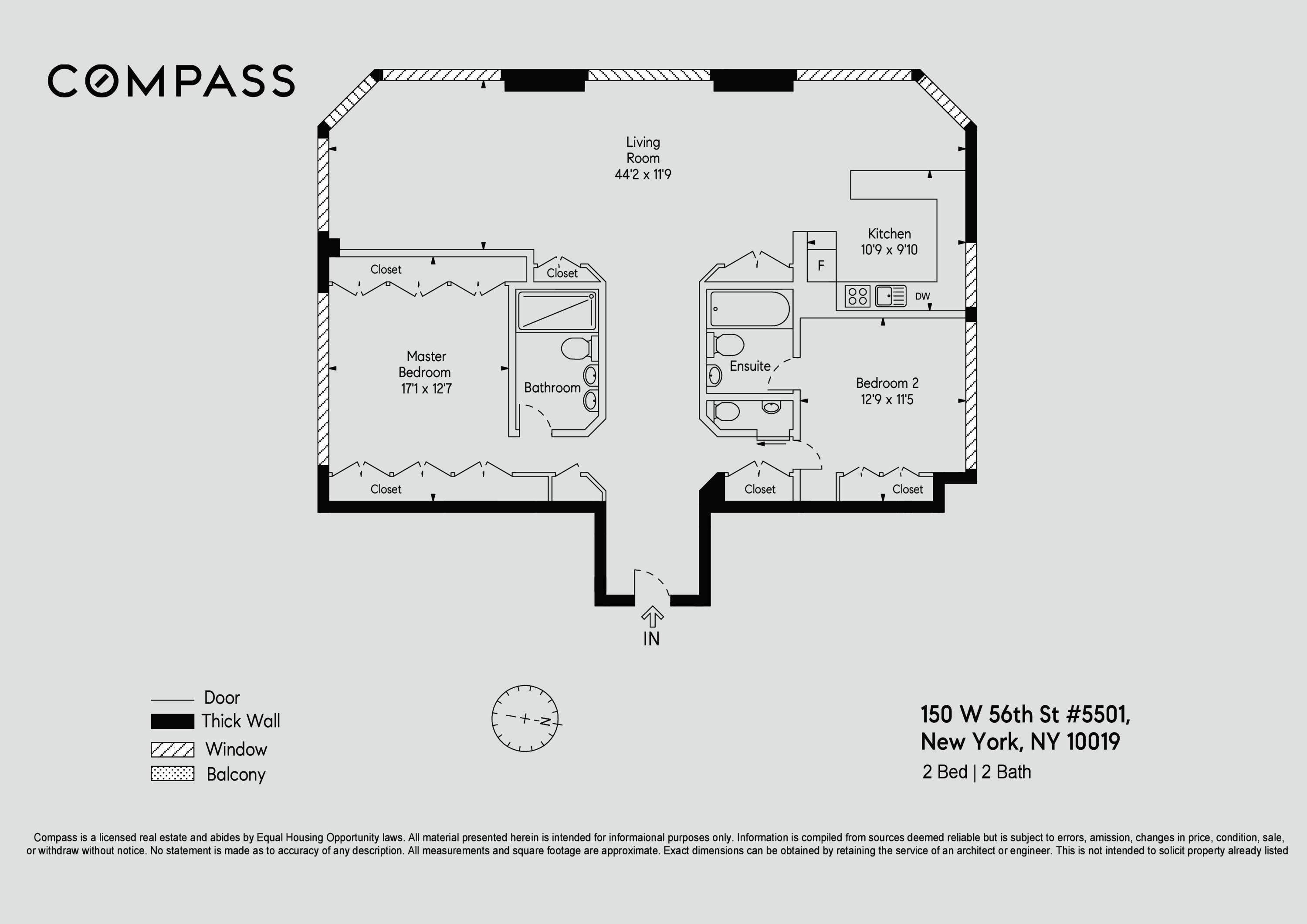 150 West 56th Street, Unit 5501 Manhattan, NY 10019 - Photo 13 of 13