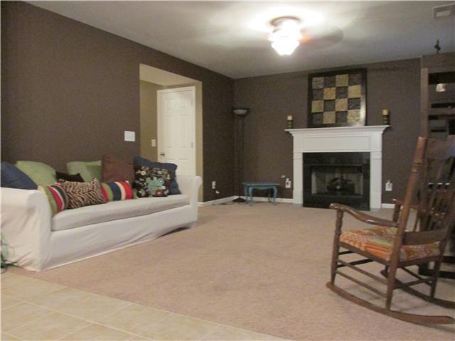 1015 Daniel Lane Spring Hill, TN 37174 - Photo 4 of 18 Living room with gas fireplace.