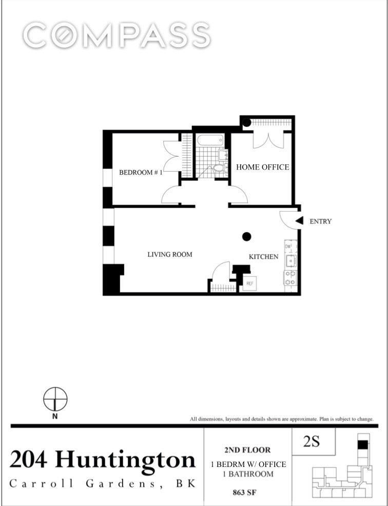 204 Huntington Street, Unit 2S Brooklyn, NY 11231 - Photo 5 of 5