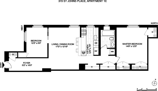 315 St Johns Place, Unit 1E Brooklyn, NY 11238 - Photo 6 of 6