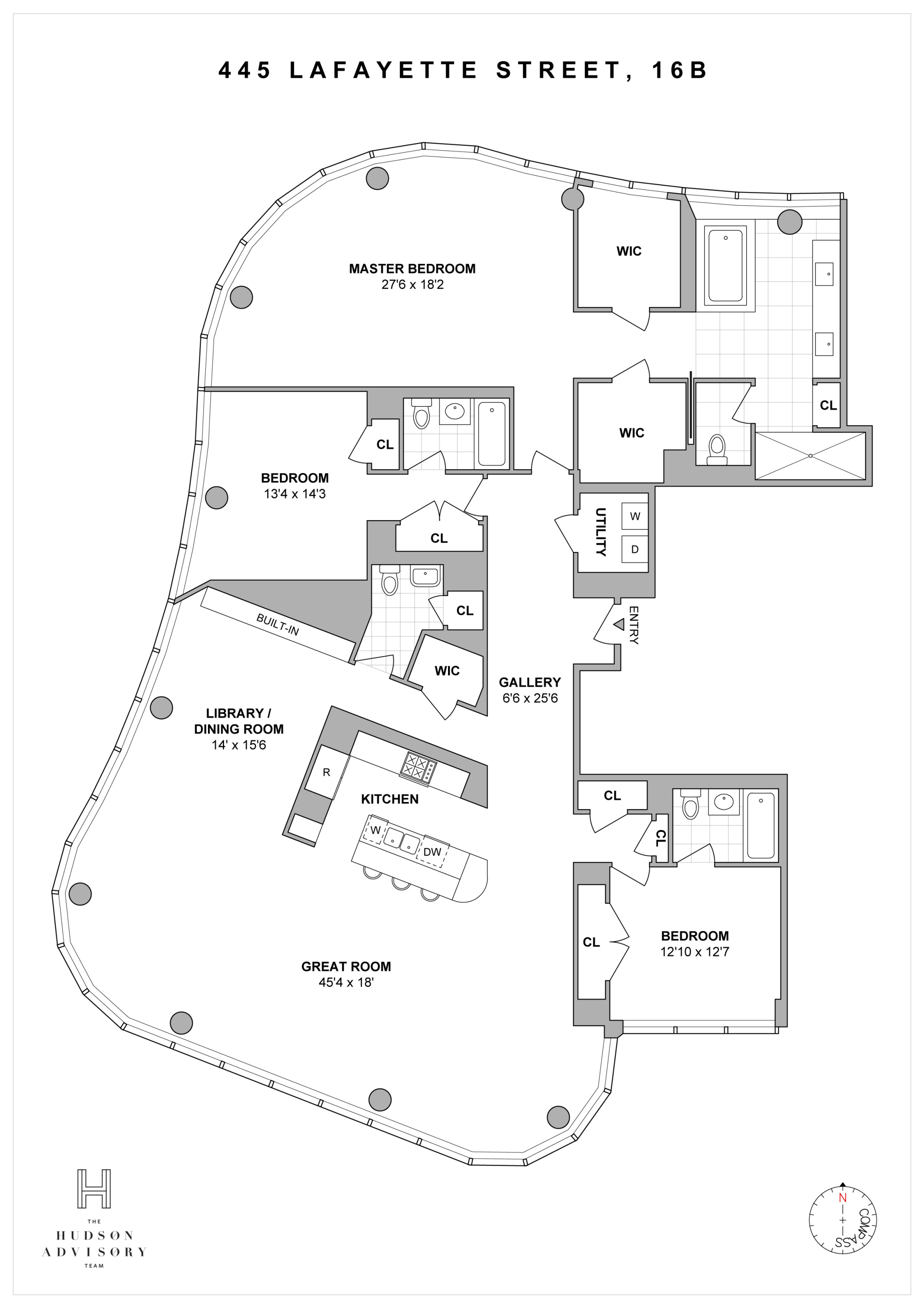 445 Lafayette Street, Unit 16B Manhattan, NY 10003 - Photo 13 of 13