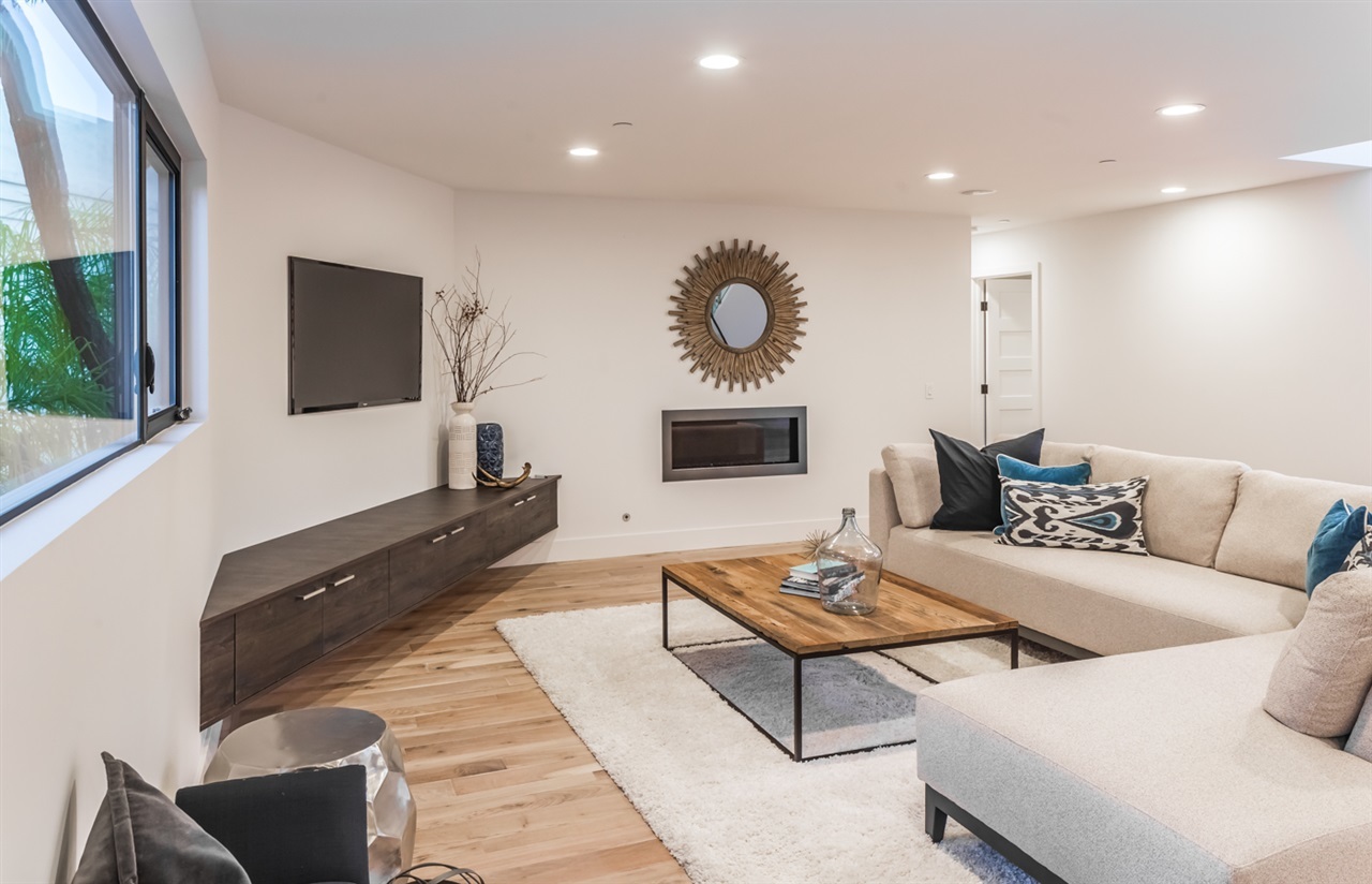 244 Pacific Avenue Solana Beach, CA 92075 - Photo 9 of 20 Custom built in AV cabinets with a smart home system for security and audio