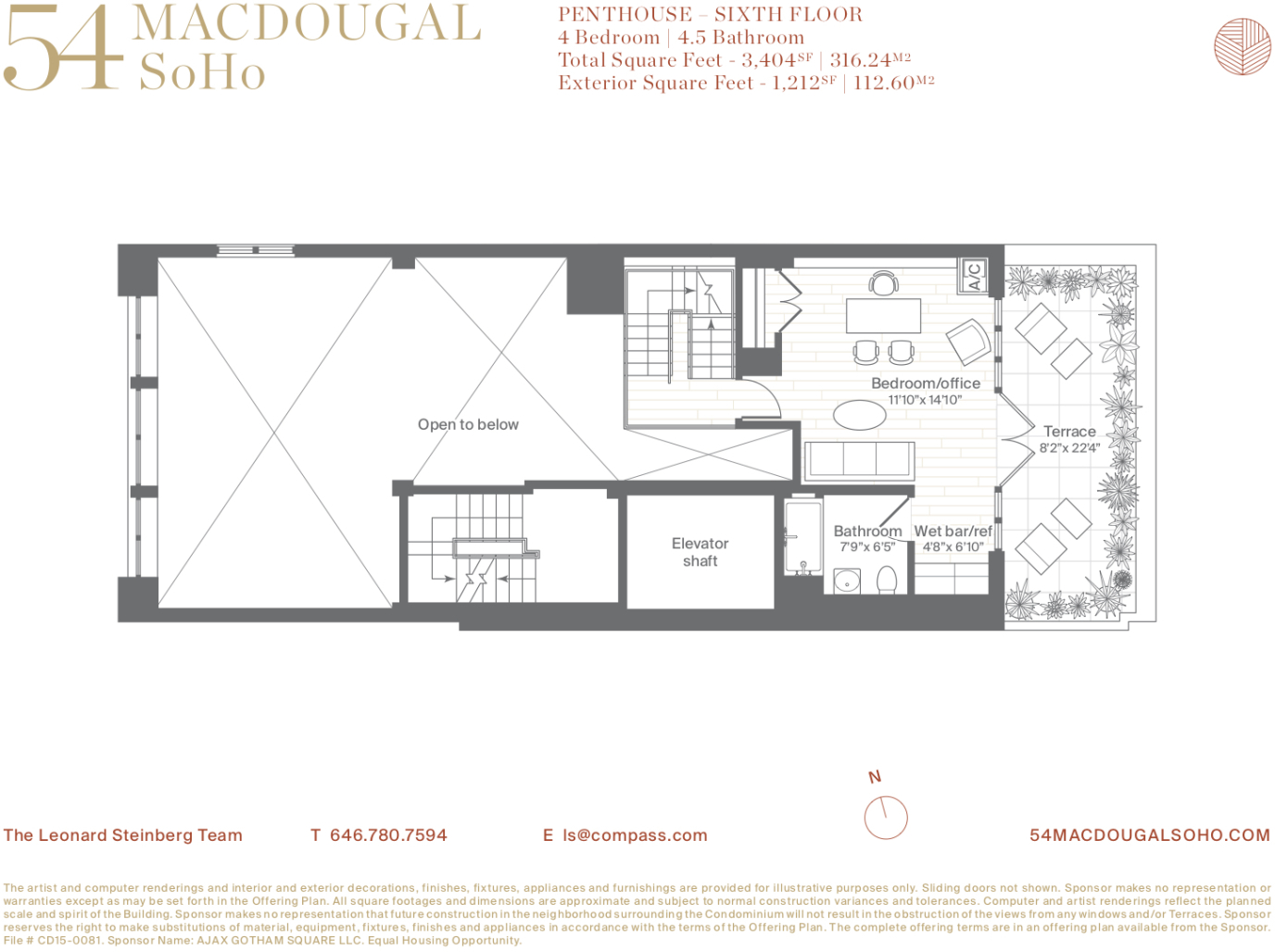 54 MacDougal Street, Unit PH Manhattan, NY 10012 - Photo 23 of 24