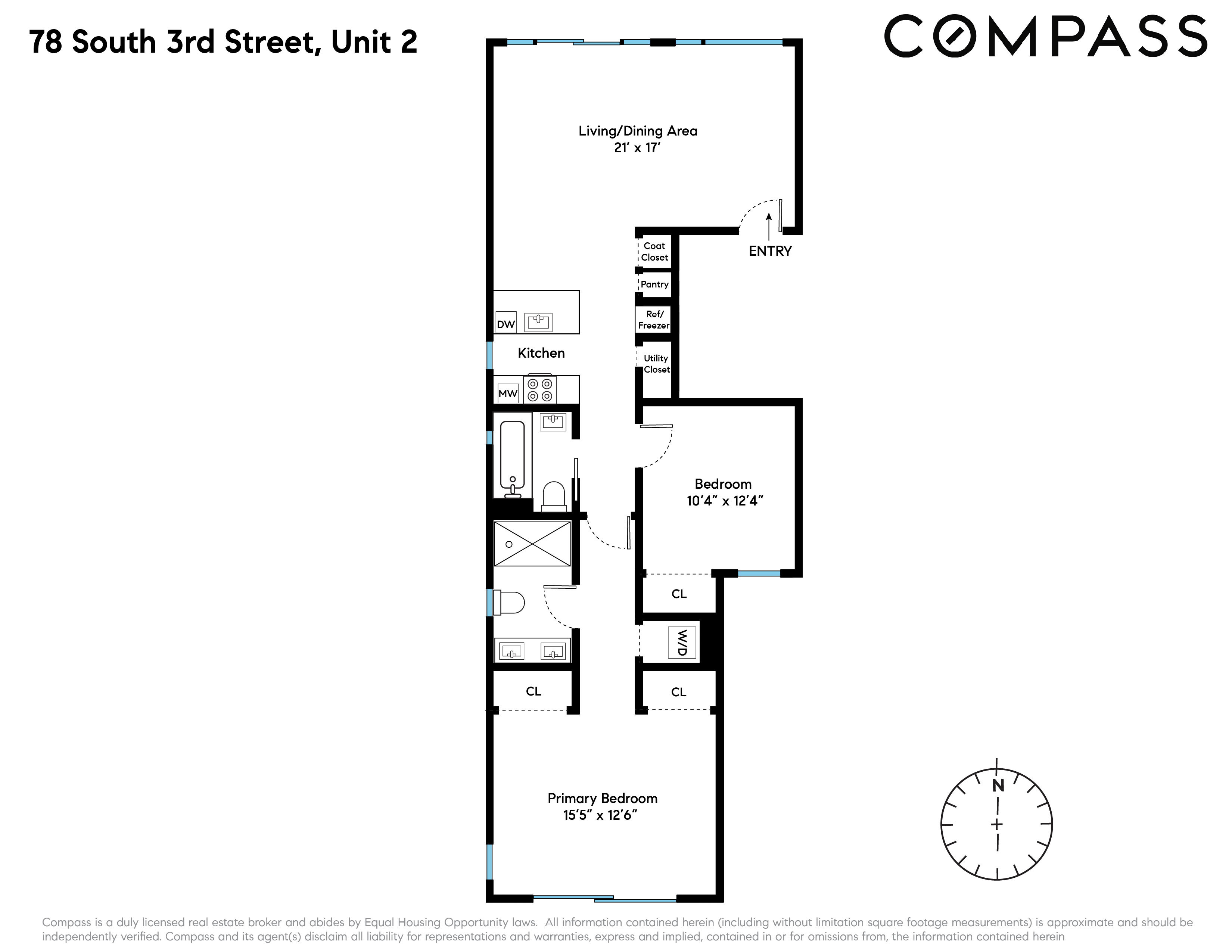 78 South 3rd Street, Unit 2 Brooklyn, NY 11249 - Photo 10 of 10