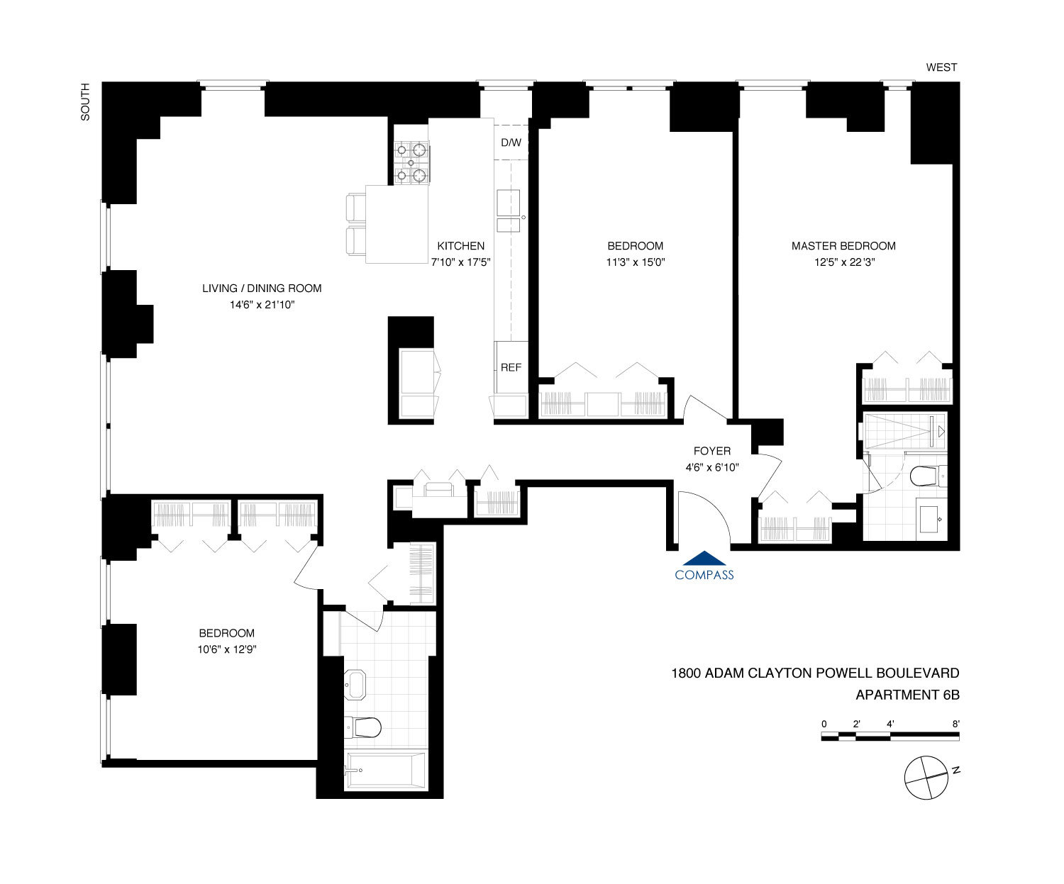 201 West 110th Street, Unit 6B Manhattan, NY 10026 - Photo 13 of 13