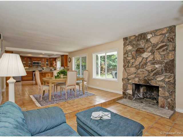 350 Cerro Street Encinitas, CA 92024 - Photo 12 of 24 Family Room Open to Breakfast Area and Kitchen